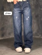 شلوار نیو نیم بگ رز 3348
