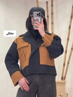 ترنج کت دورنگ کبریتی ایسل 1248 (498)