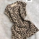 کراپ آستین حلقه پلنگی ازاله 5170