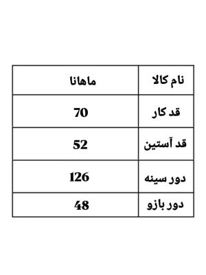 پک 6 تایی ماهانا 1112