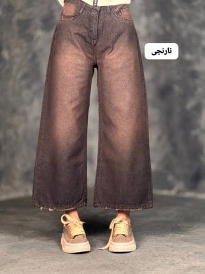 شلوار واید پایین زاپ لیا 3350