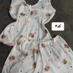 ست کراپ یقه کوبایی 5493