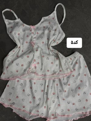 ست کراپ یقه کوبایی 5493