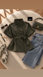 وست یقه برشکا پاییزه - Image 3