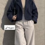 کت فوتر یقه انگلیسی لین 2329