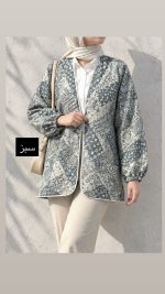 کت ژاکارد مچ کش لارا 2230 - Image 4