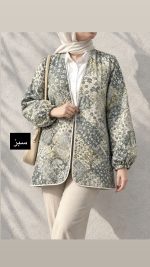 کت ژاکارد مچ کش لارا 2230 - Image 3