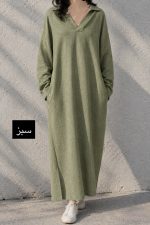 کفتان یقه دار یاسمین 2150 - Image 4