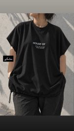 تیشرت وست چاپی ۴۲۴۶   house of - Image 2