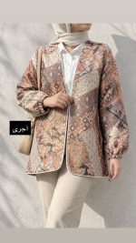کت ژاکارد مچ کش لارا 2230 - Image 5