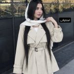 ترنج کت کمربند دار مانلی 2397