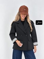 کت کجراه آستین پاکتی راه راه هیفا 2405 - Image 3