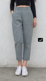 شلوار مام فوتر راه راه دایان 3333 - Image 3
