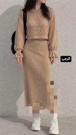 ست بافت عروسکی توری ۴۲۳۴ - Image 7