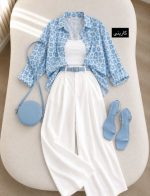 شومیز پلنگی رنگی 1286 - Image 9