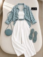 شومیز پلنگی رنگی 1286 - Image 6