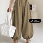 شلوار بند دار ترند 3408