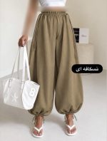 شلوار بند دار ترند 3408