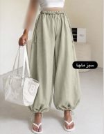 شلوار بند دار ترند 3408 - Image 3
