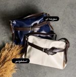کیف جلو سگک دو رنگ 7231 - Image 2