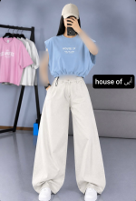 تیشرت وست چاپی ۴۲۴۶   house of - Image 2