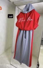 ست وست شلوار دو‌رنگ لاله - Image 2