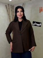 مانتو‌کتی آستین سه دکمه بلور 2417 - Image 2