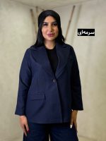 مانتو‌کتی آستین سه دکمه بلور 2417 - Image 3