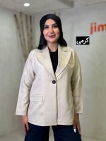 مانتو‌کتی آستین سه دکمه بلور 2417