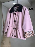 کاپشن آستین پاکتی پلنگی کد 2418 - Image 4