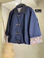 کاپشن آستین پاکتی پلنگی کد 2418 - Image 5