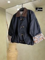 کاپشن آستین پاکتی پلنگی کد 2418 - Image 6