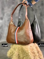 کیف هوبو هلالی نواری کد 7282 - Image 3