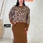 بافت دوتیکه پلنگی کد 4255