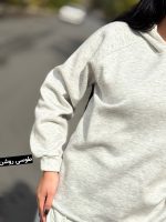 هودی ساده کلاه‌دار هاله کد 1518 - Image 5