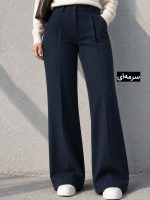 شلوار پارچه‌ای بوت کات کد 3415 - Image 2