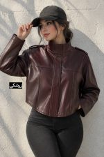 کت چرم دوخت دار کد 1521 - Image 2