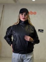 کت چرم دو یقه گوزن کد 1531 - Image 2