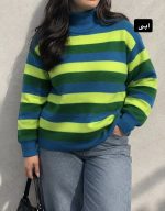 بافت راه راه رنگی 4251 - Image 2