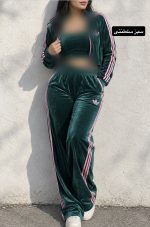 ست سه تیکه مخمل ادیداس ۵۵۶۵ - Image 3