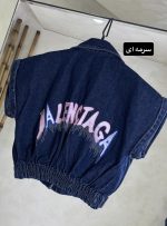 بامبر جین پشت گلدوزی بانی ۳۴۲۵ - Image 4