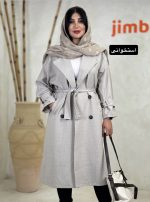 مانتو بلند پشت دکمه حمیده ۲۴۱۱ - Image 2