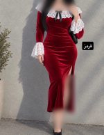 ماکسی مخمل گیپوری 5567 - Image 2