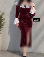 ماکسی مخمل گیپوری 5567