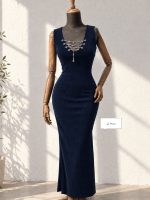 ماکسی یقه هفت پرچی 5554 - Image 4