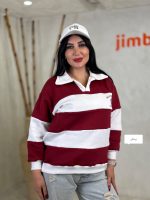 دورس تک یقه دار راه راه 1497 - Image 6