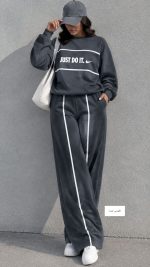 ست دورس و شلوار just do it 1491 - Image 6
