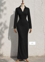 ماکسی پلو شرتی بلند 5570 - Image 4