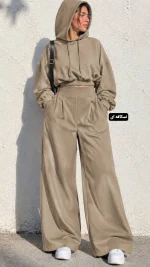 ست ساتچی (بامبر کلاه دار جلو بسته و شلوار پیله دار)1503